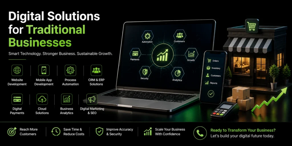 Digital Solutions for Traditional Businesses