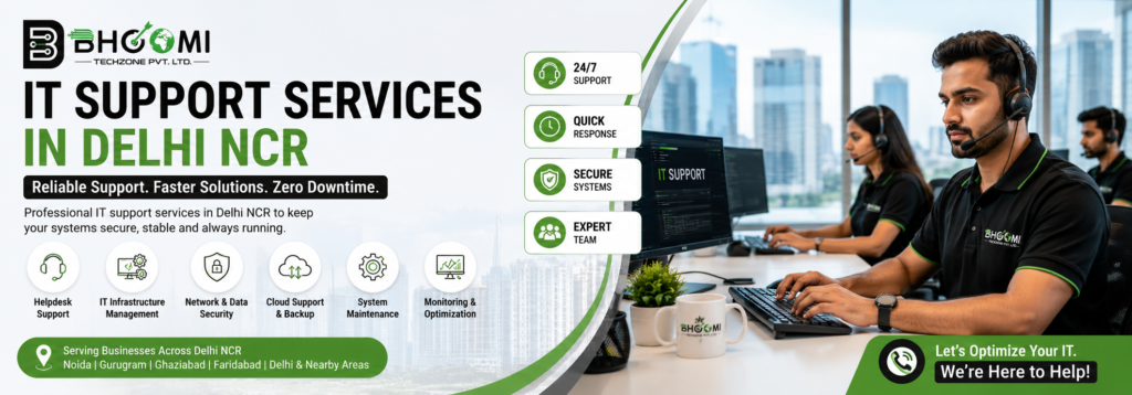 IT support services in Delhi NCR